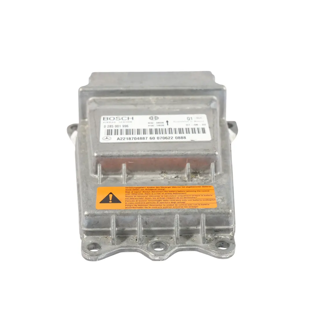 Mercedes C216 W221 Sistema Aria Modulo Unità Di Controllo Modulo ECU - SKU A2218704887 - Numero di parte A2218704887