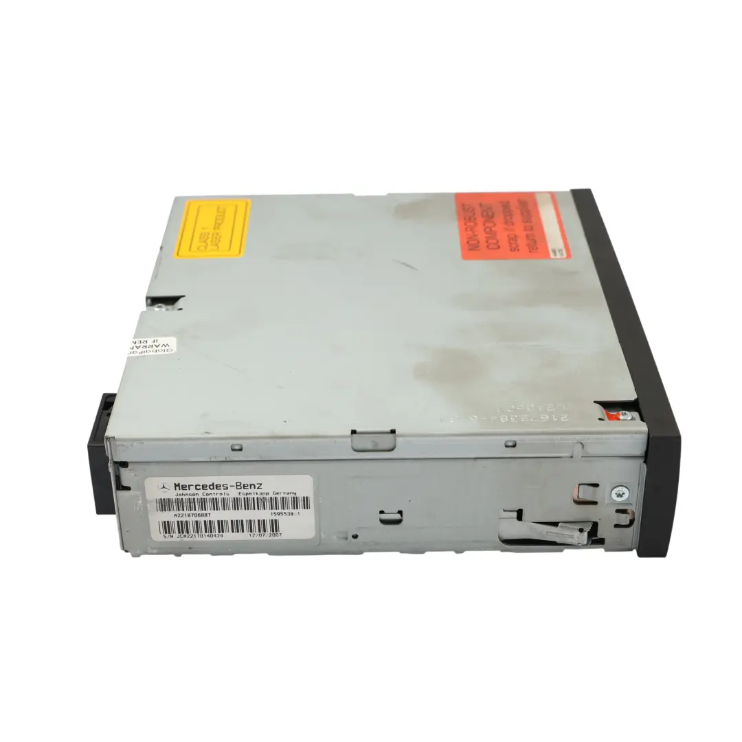 Mercedes W221 Unità Principale Lettore TV Multimediale CD Caricatore A1679001014 - SKU A2218706887 - Numero di parte A2218706887