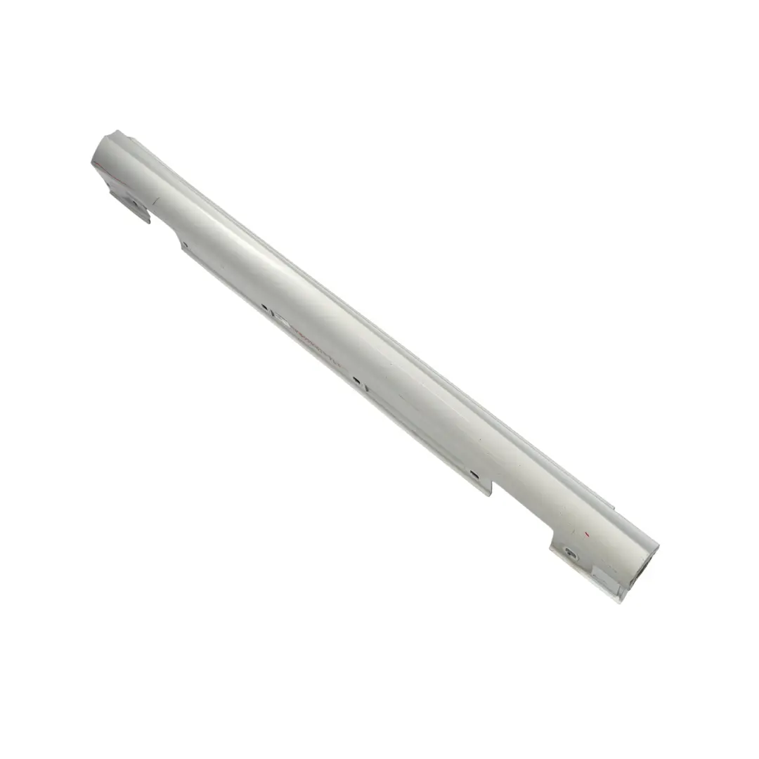 Side Skirt Right O/S Door Sill Cover W117 W246 Polar Silver - 761 to Mercedes W176 with Part number A2466980654 Mercedes W176 Side Skirt Right O/S Door Sill Cover W117 W246 Polar Silver - 761 - SKU A2466980654-PLS - Part number A2466980654
