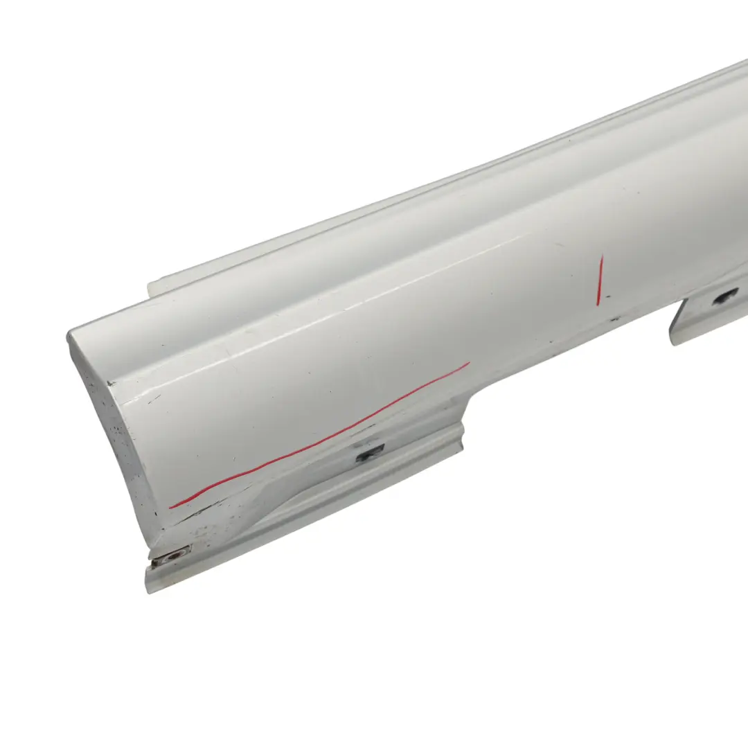 Mercedes W176 Side Skirt Right O/S Door Sill Cover W117 W246 Polar Silver - 761 - SKU A2466980654-PLS - Part number A2466980654