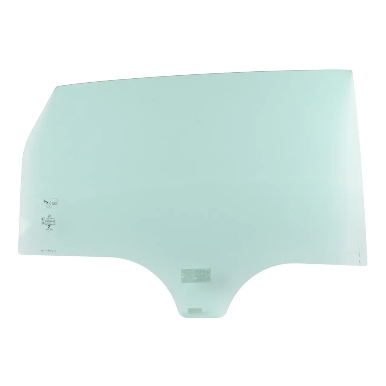 Mercedes W242 W246 Vetro Finestrino Posteriore Destro Verde AS2 A2467350400