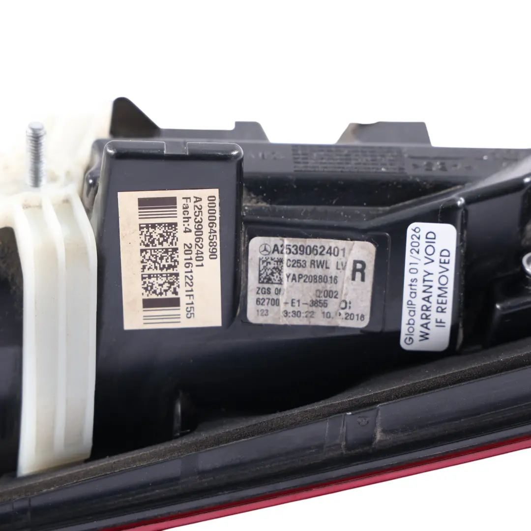 Mercedes GLC C253 Coupe Tail Light Rear Lamp Right O/S - SKU RHD-A2539062401 - Part number A2539062401