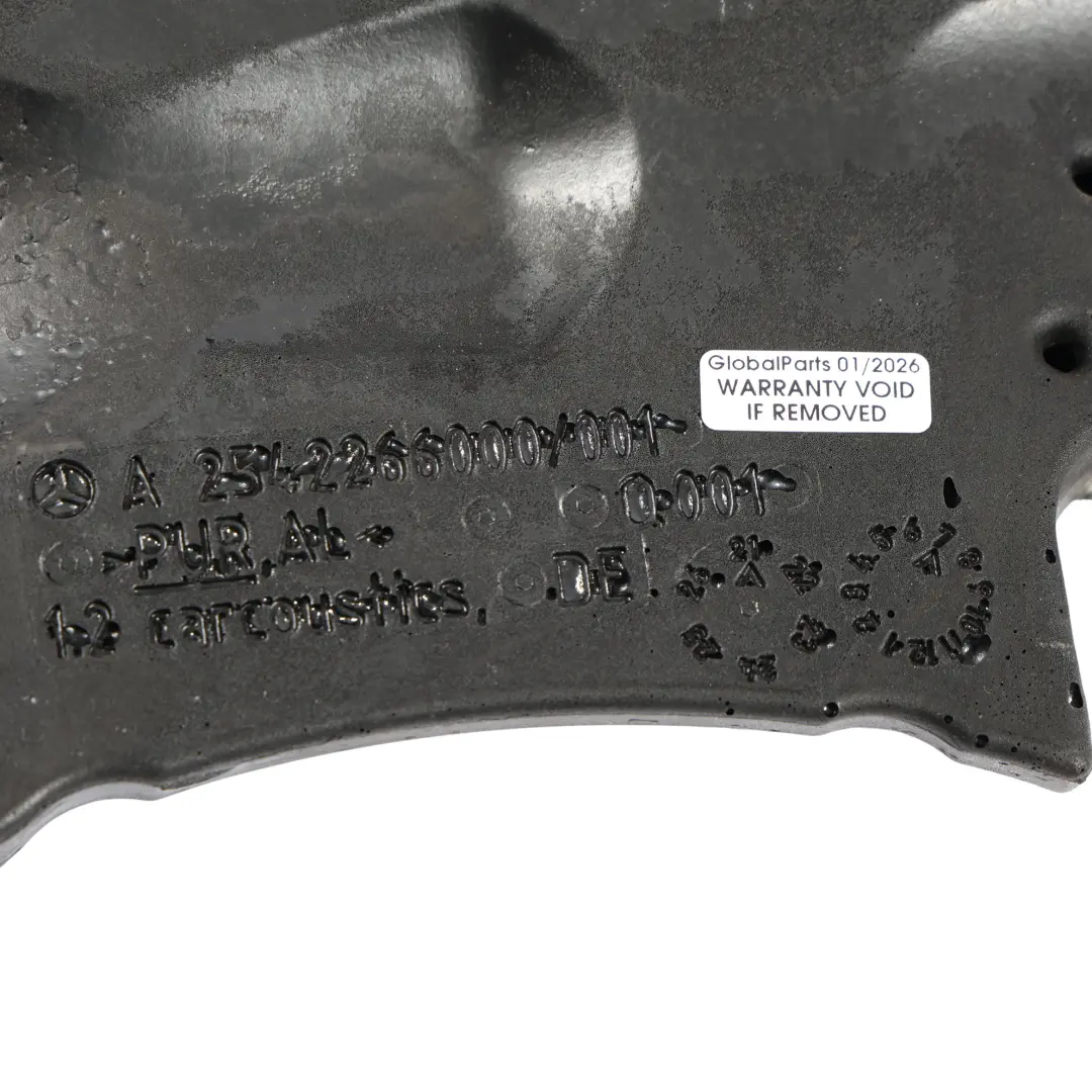 Cache Isolation Du Panneau Moteur pour Mercedes W206 à propos du numéro de pièce A2542266000 Mercedes W206 Cache Isolation Du Panneau Moteur - SKU A2542266000 - Numéro de pièce A2542266000