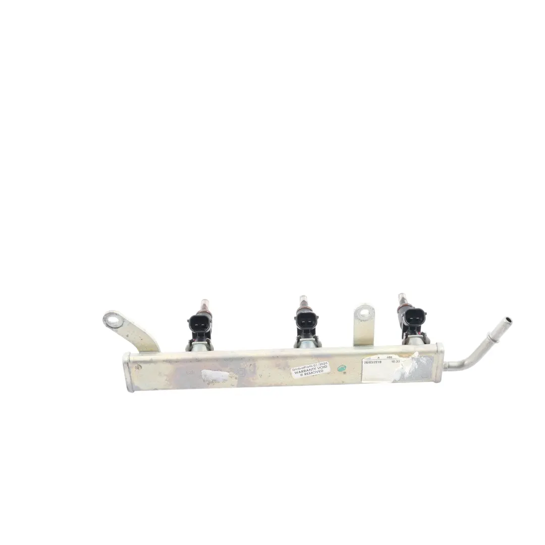 C453 2019 FORTWO Distribuidor Combustible Inyector Boquillas para Smart con número de pieza A2810700395 Smart C453 2019 FORTWO Distribuidor Combustible Inyector Boquillas - SKU A2810700395 - Número de pieza A2810700395