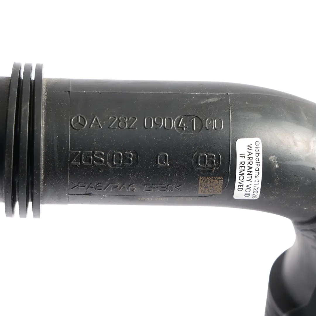 Mercedes W177 M282 Tubo De Aire Admisión Manguera A2820901800 - SKU A2820904100-2 - Número de pieza A2820904100