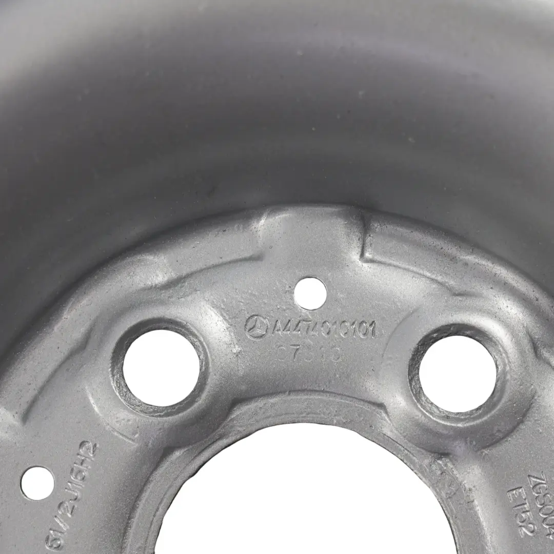 Rim Steel 16" 6.5J ET:52 to Mercedes Vito W447 Wheel with Part number A4474010101 Mercedes Vito W447 Wheel Rim Steel 16" 6.5J ET:52 - SKU A4474010101-2 - Part number A4474010101
