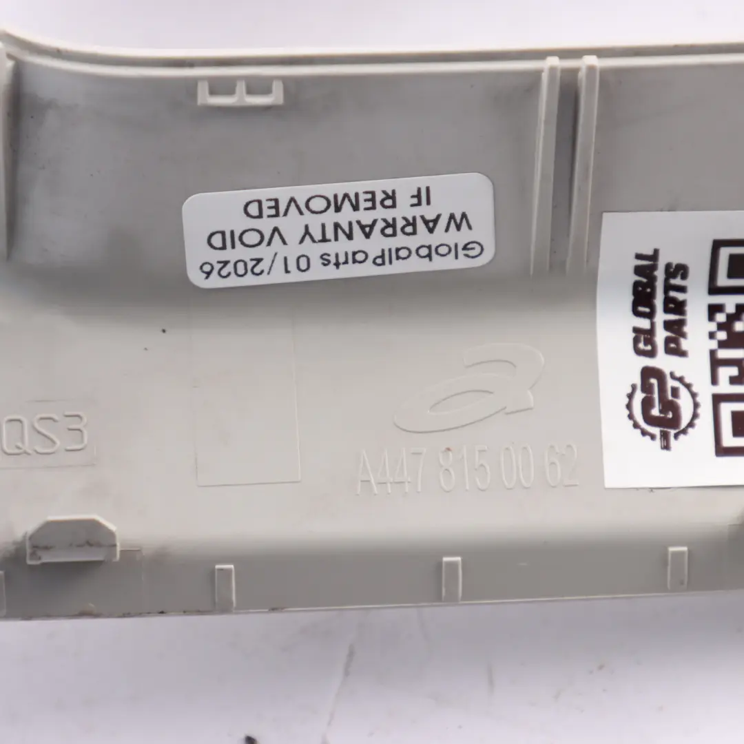 Strip Handle Inside Grab Left N/S to Mercedes W447 Cover with Part number A4478150062 Mercedes W447 Cover Strip Handle Inside Grab Left N/S - SKU A4478150062 - Part number A4478150062