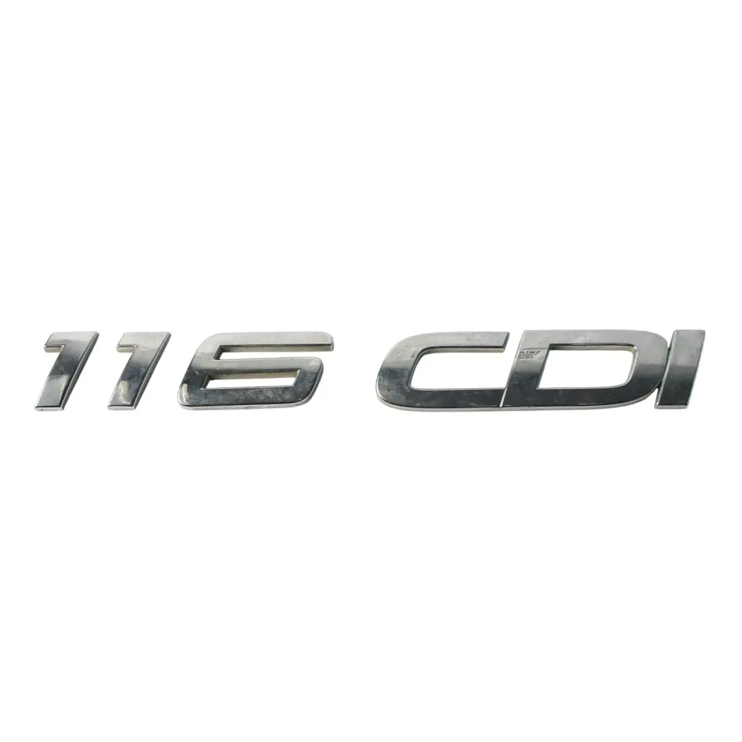 Mercedes Vito W447 Puerta Trasera Emblema Logotipo Insignia 116 CDI - SKU A4478175700 - Número de pieza A4478175700