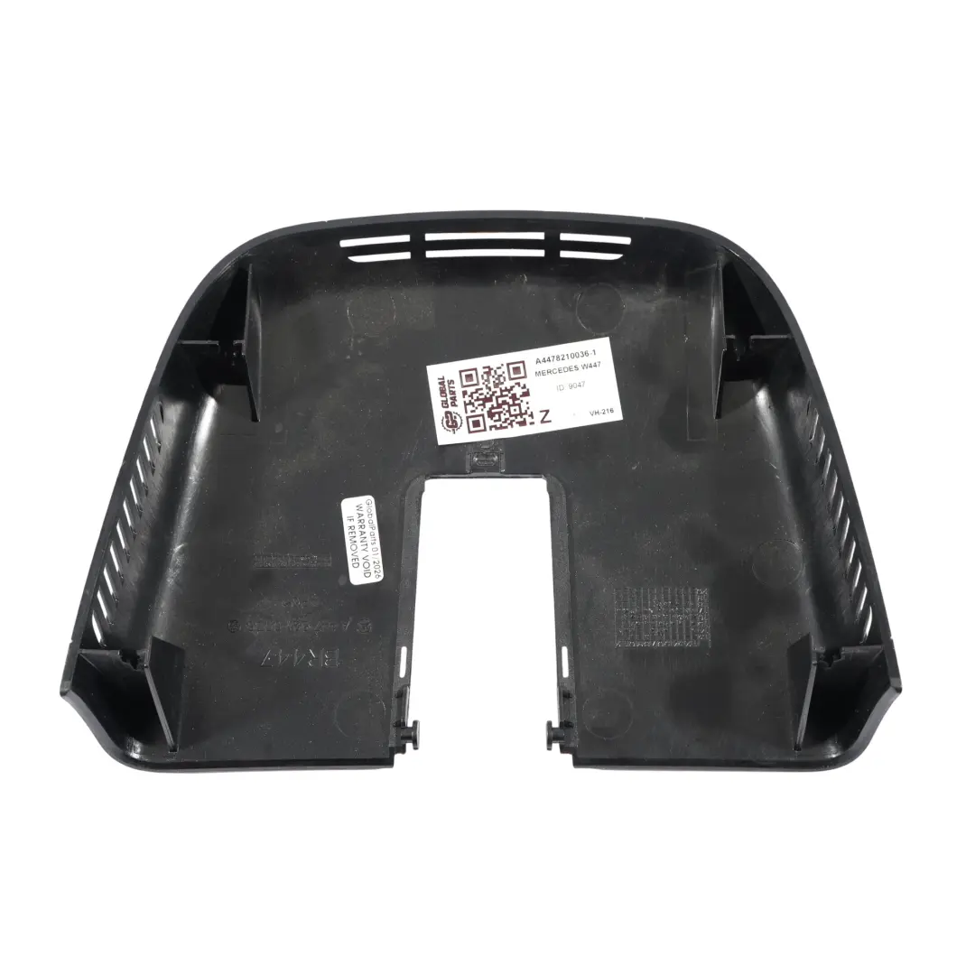 Mercedes Vito W447 Espejo Retrovisor Cubierta Interior Trim Negro - SKU A4478210036-1 - Número de pieza A4478210036