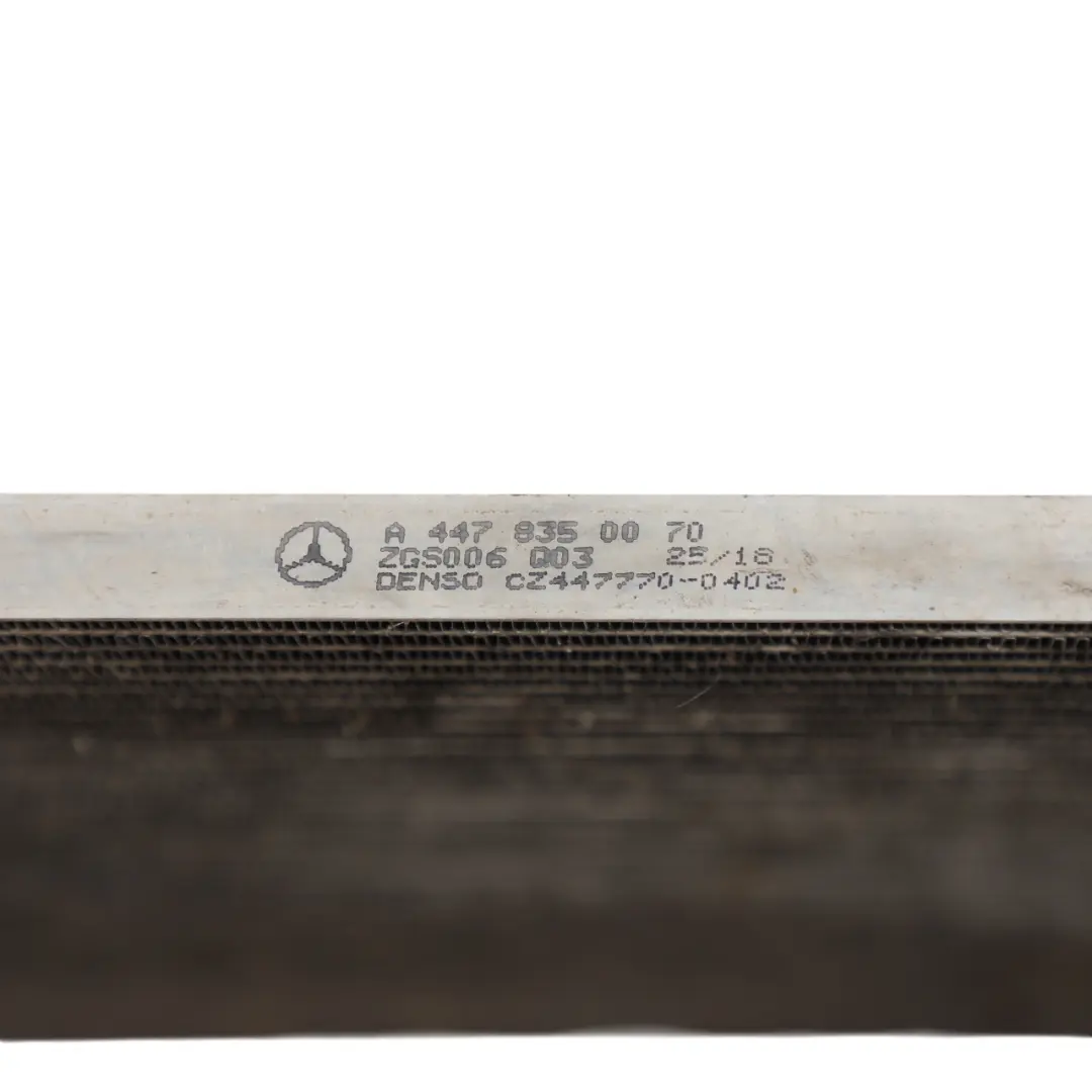 A/C Air Conditioning Con Radiator to Mercedes W447 with Part number A4478350070 Mercedes W447 A/C Air Conditioning Con Radiator - SKU A4478350070 - Part number A4478350070