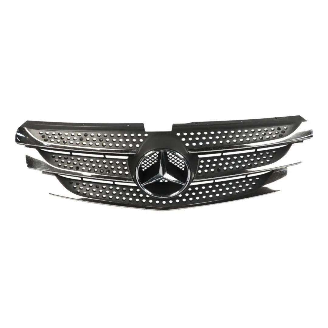 Mercedes W447 Front Bumper Grille Badge Emblem Chrome - SKU A4478880023 - Part number A4478880023