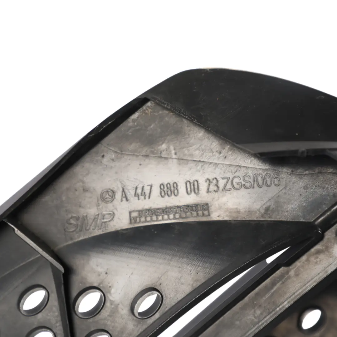 Front Bumper Grille Badge Emblem Chrome to Mercedes W447 with Part number A4478880023 Mercedes W447 Front Bumper Grille Badge Emblem Chrome - SKU A4478880023 - Part number A4478880023