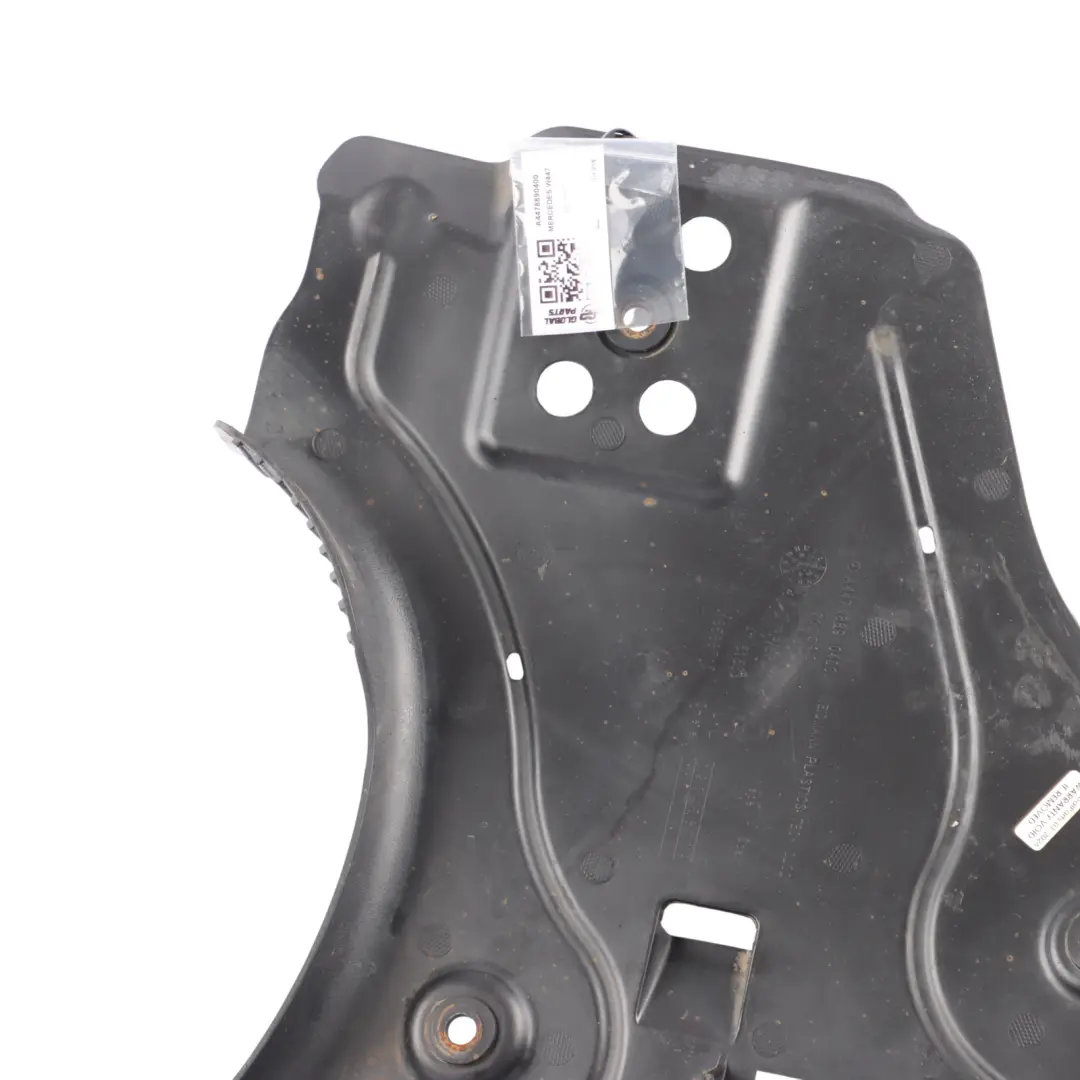 Hub Cover Arch Splash Guard Right O/S to Mercedes W447 Rear with Part number A4478890400 Mercedes W447 Rear Hub Cover Arch Splash Guard Right O/S - SKU A4478890400 - Part number A4478890400