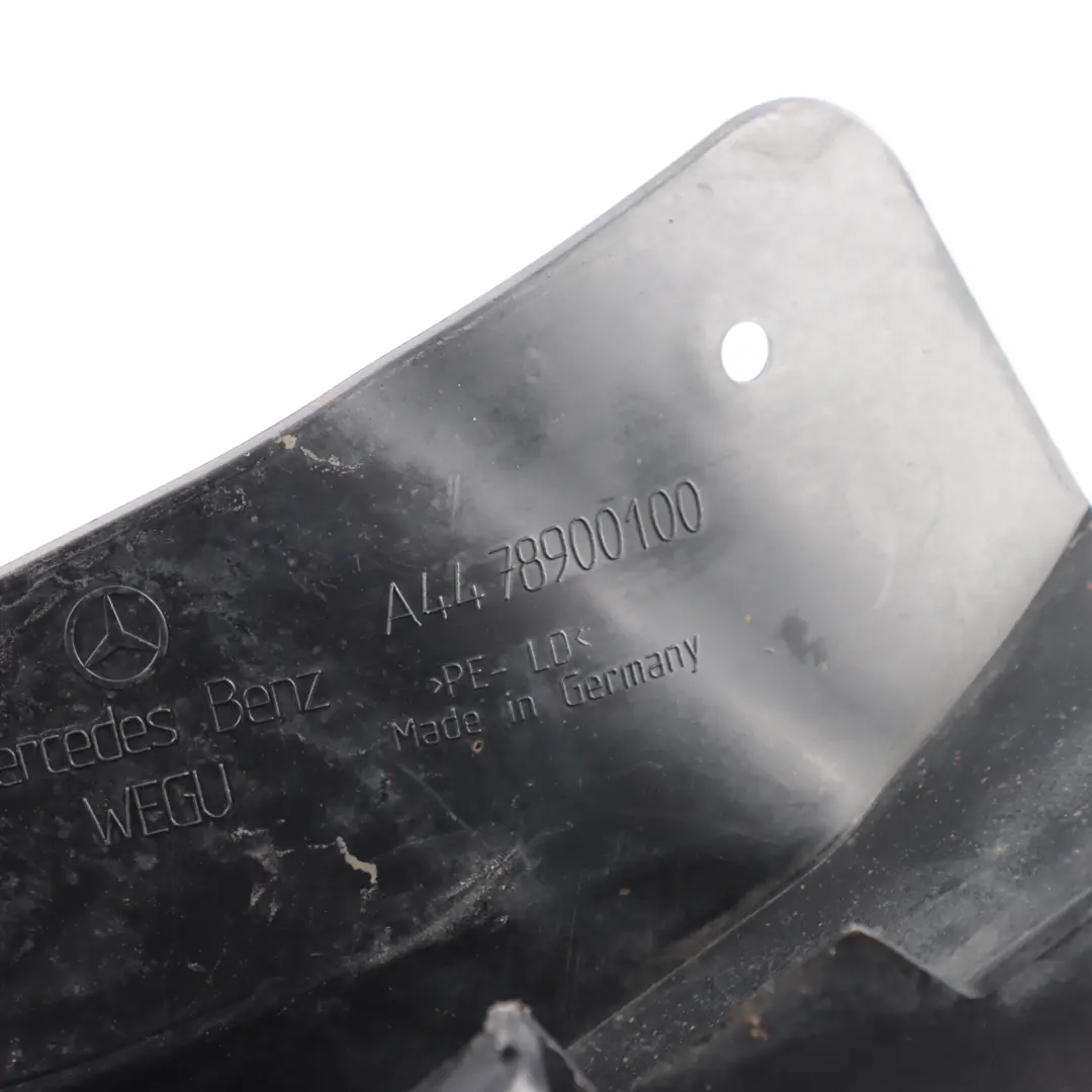 Mud Flaps Flap Splash Shield Rear Left Right N/O/S Set to Mercedes W447 with Part number A4478900100 Mercedes W447 Mud Flaps Flap Splash Shield Rear Left Right N/O/S Set - SKU A4478900100 - Part number A4478900100