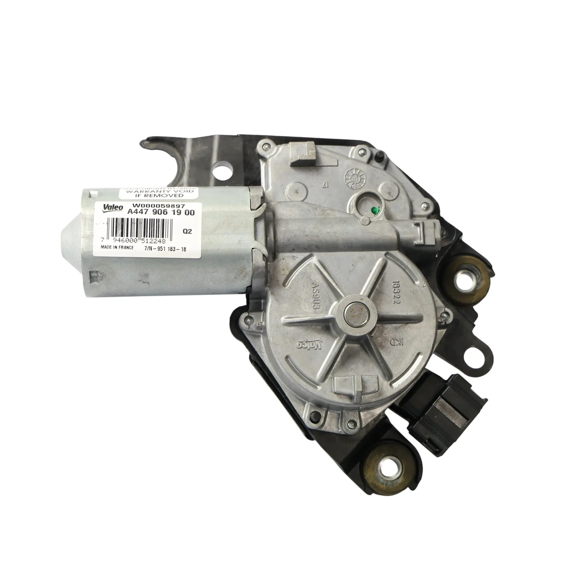 Mercedes W447 Moteur D'Essuie-Glace Arrière Pour Hayon A4479061900