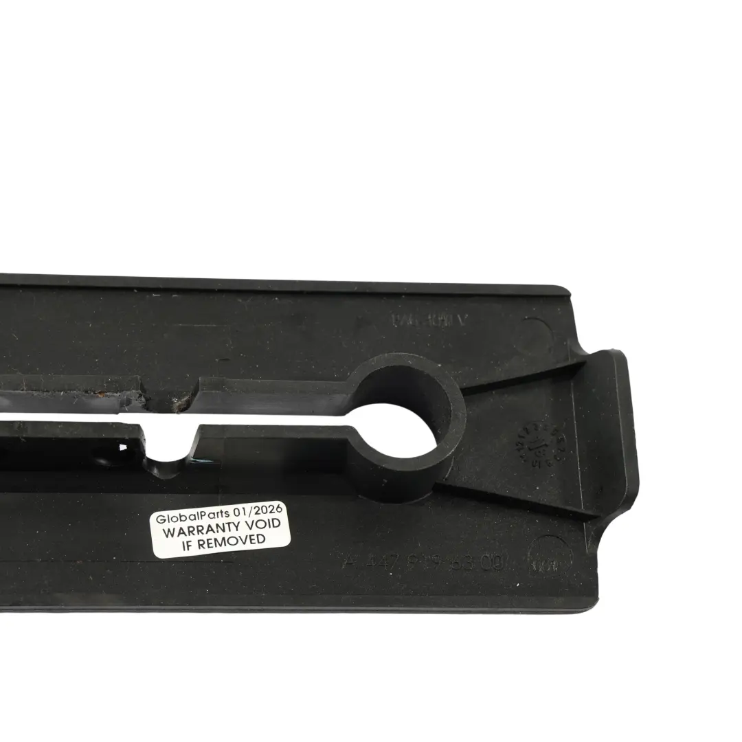 Rail Load Compartment Cover Surround Trim Panel to Mercedes W447 Seat with Part number A4479196300 Mercedes W447 Seat Rail Load Compartment Cover Surround Trim Panel - SKU A4479196300 - Part number A4479196300