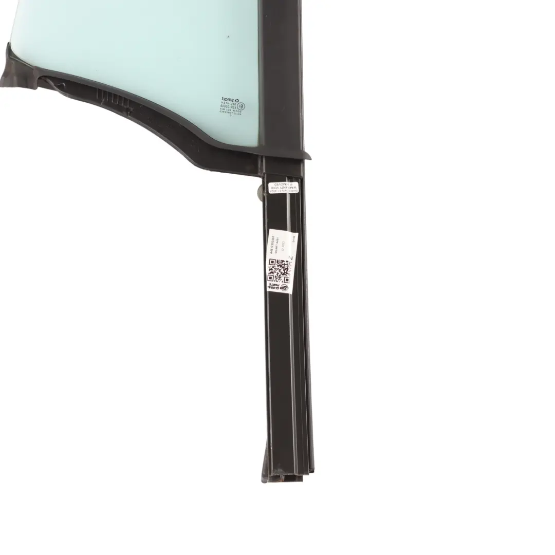 A451 Detachable Plug In Triangle Side Window Left N/S to Smart with Part number A4517200357 Smart A451 Detachable Plug In Triangle Side Window Left N/S - SKU A4517200357 - Part number A4517200357
