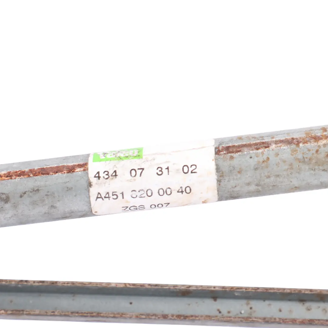 A451 Scheibenwischer Motor Gestänge für Smart Fortwo mit Teilenummer A4518200040 Smart Fortwo A451 Scheibenwischer Motor Gestänge - SKU A4518200040 - Teilenummer A4518200040
