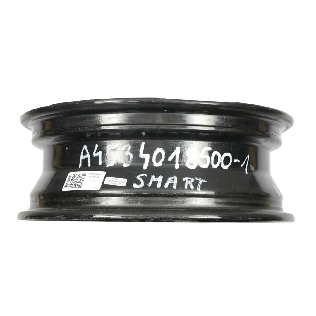 W453 Vorderachse Leichtmetallfelge 15" 5J ET:32 für Smart Fortwo mit Teilenummer A4534018500 Smart Fortwo W453 Vorderachse Leichtmetallfelge 15" 5J ET:32 - SKU A4534018500-1 - Teilenummer A4534018500