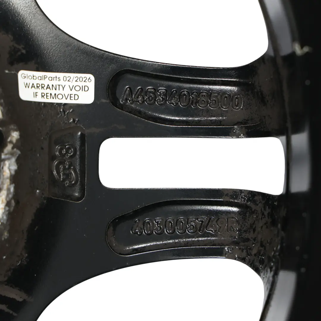 W453 Jante En Alliage Roue Avant 15" 5J ET:32 pour Smart Fortwo à propos du numéro de pièce A4534018500 Smart Fortwo W453 Jante En Alliage Roue Avant 15" 5J ET:32 - SKU A4534018500-2 - Numéro de pièce A4534018500