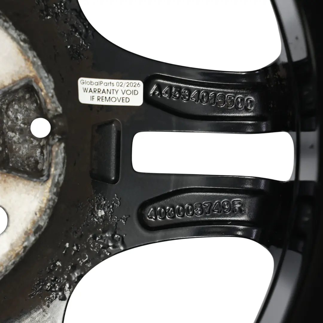 W453 Front Axle Wheel Alloy Rim 15" 5J ET:32 to Smart Fortwo with Part number A4534018500 Smart Fortwo W453 Front Axle Wheel Alloy Rim 15" 5J ET:32 - SKU A4534018500-3 - Part number A4534018500