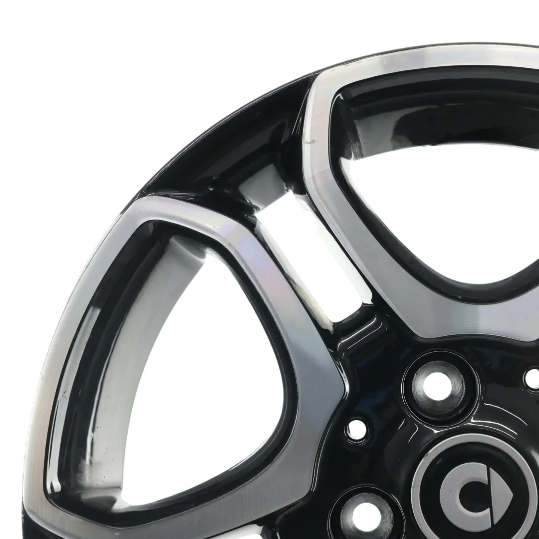 W453 Front Axle Wheel Alloy Rim 15" 5J ET:32 to Smart Fortwo with Part number A4534018500 Smart Fortwo W453 Front Axle Wheel Alloy Rim 15" 5J ET:32 - SKU A4534018500-4 - Part number A4534018500