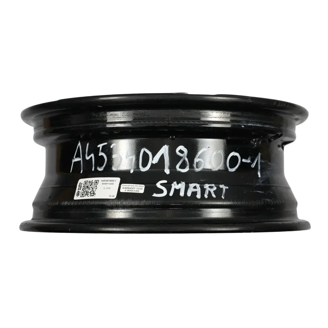 W453 Cerchio Asse Posteriore In Lega 15" 5.5J ET:42 per Smart Fortwo con numero di parte A4534018600 Smart Fortwo W453 Cerchio Asse Posteriore In Lega 15" 5.5J ET:42 - SKU A4534018600-1 - Numero di parte A4534018600