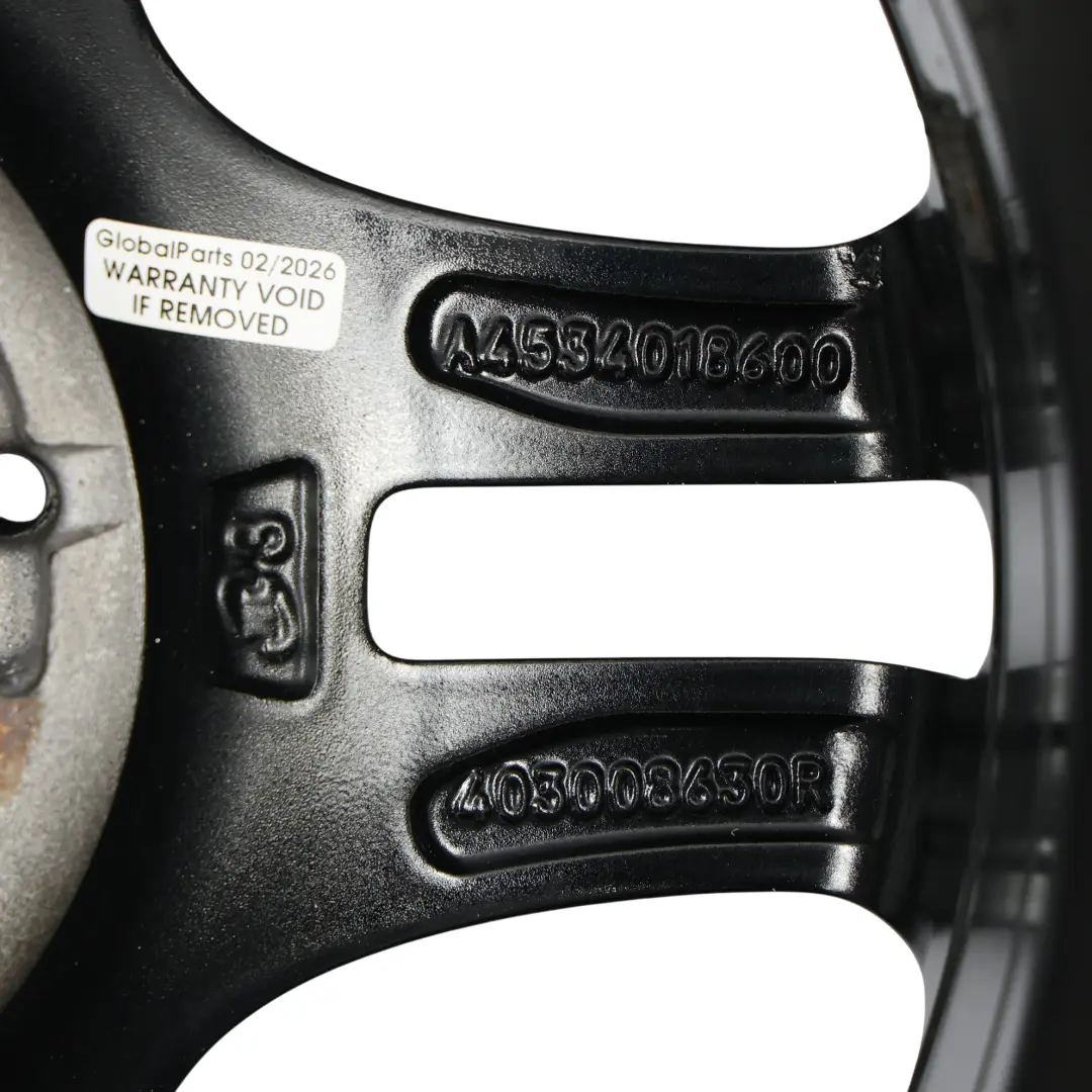 Smart Fortwo W453 Llanta Aleación 15" 5.5J ET:42 Para El Eje Trasero - SKU A4534018600-2 - Número de pieza A4534018600