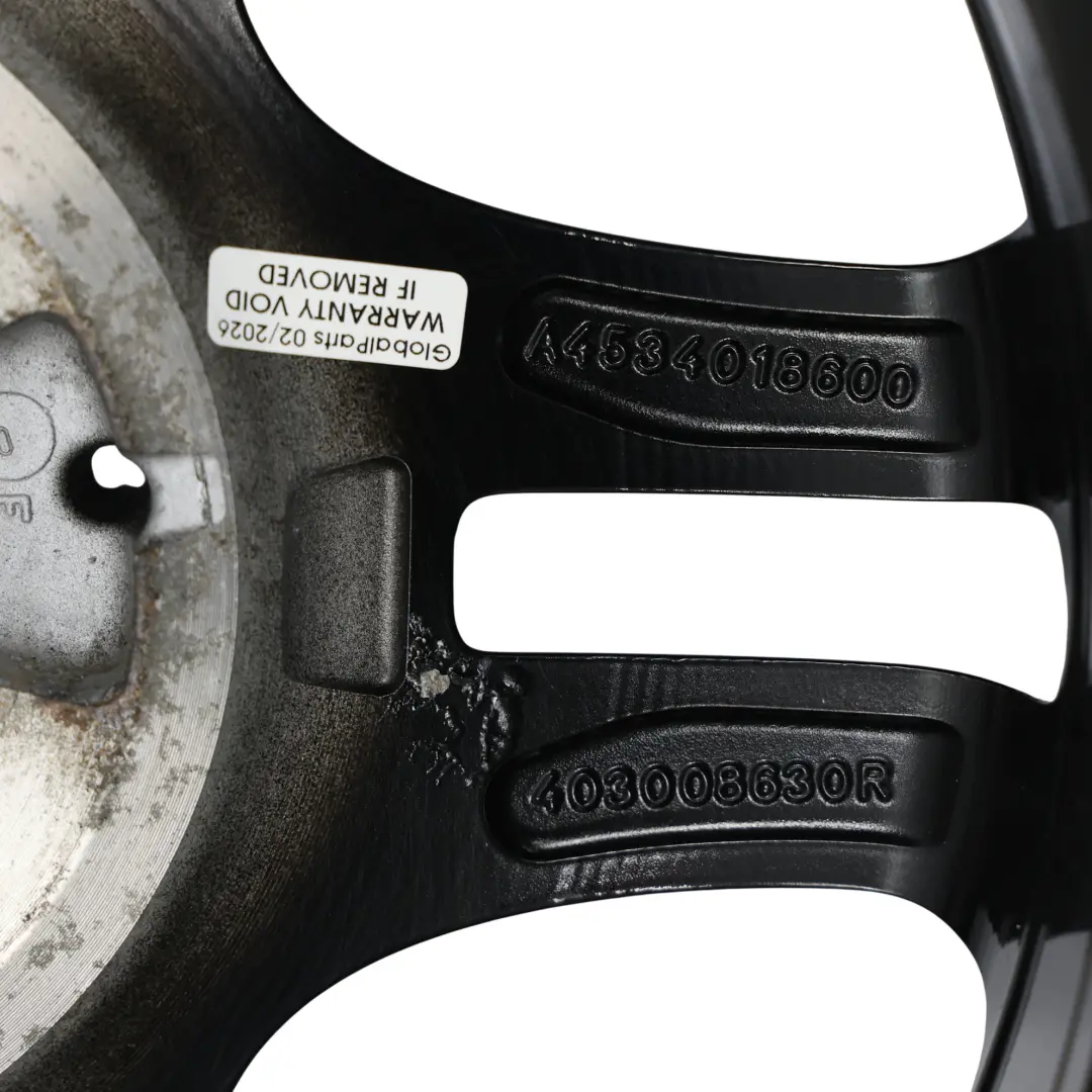 W453 Rear Axle Wheel Alloy Rim 15" 5.5J ET:42 to Smart Fortwo with Part number A4534018600 Smart Fortwo W453 Rear Axle Wheel Alloy Rim 15" 5.5J ET:42 - SKU A4534018600-4 - Part number A4534018600