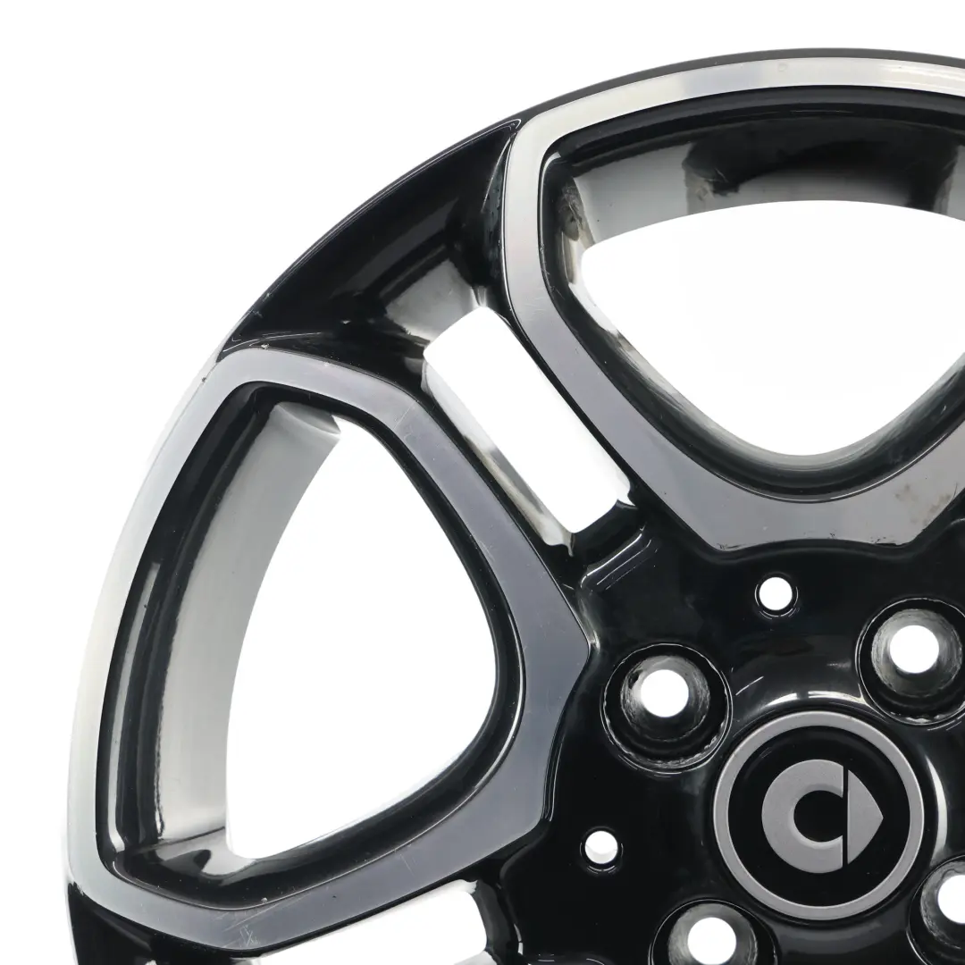 W453 Rear Axle Wheel Alloy Rim 15" 5.5J ET:42 to Smart Fortwo with Part number A4534018600 Smart Fortwo W453 Rear Axle Wheel Alloy Rim 15" 5.5J ET:42 - SKU A4534018600-4 - Part number A4534018600
