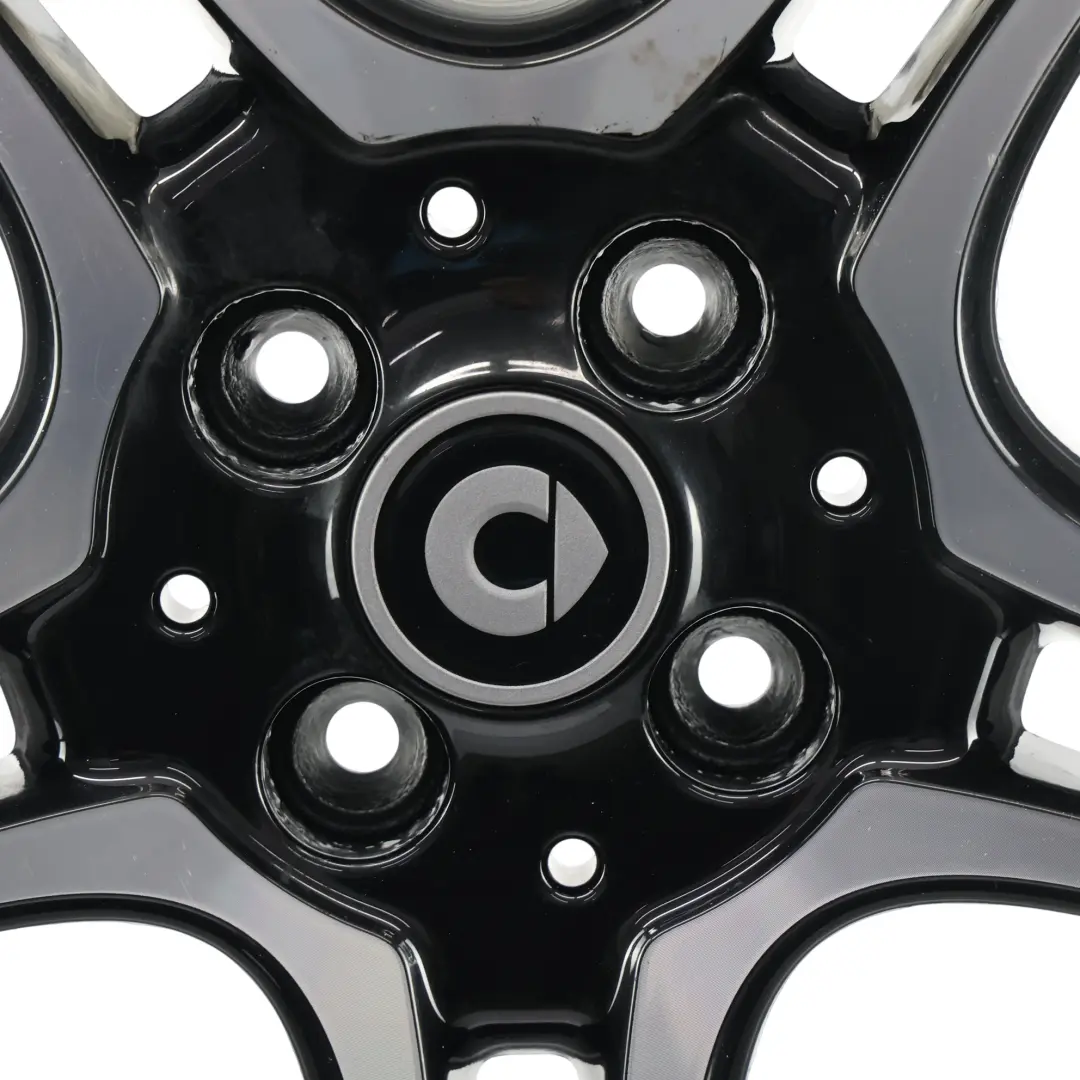 W453 Rear Axle Wheel Alloy Rim 15" 5.5J ET:42 to Smart Fortwo with Part number A4534018600 Smart Fortwo W453 Rear Axle Wheel Alloy Rim 15" 5.5J ET:42 - SKU A4534018600-4 - Part number A4534018600