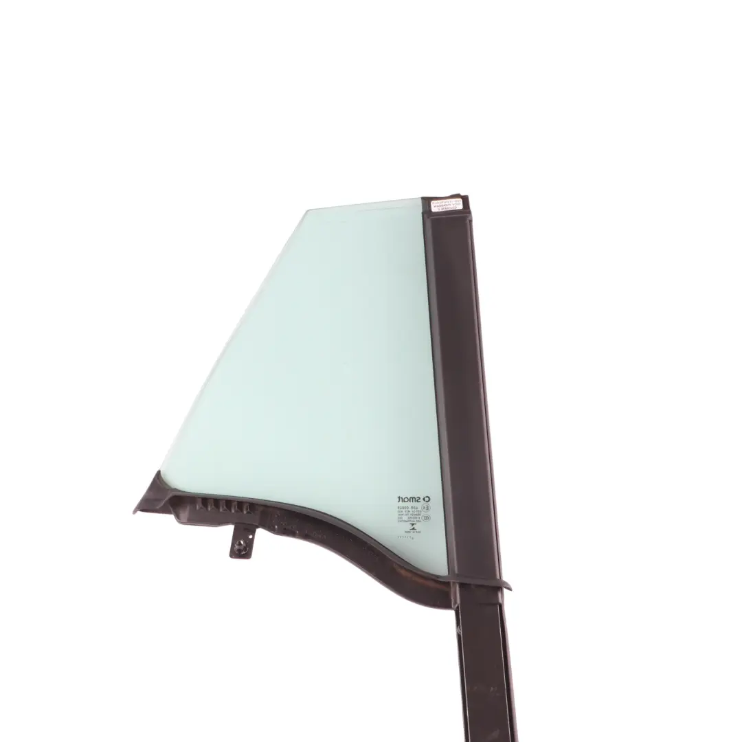 A453 Front Quarter Side Window Glass AS2 Left N/S to Smart Fortwo with Part number A4537204701 Smart Fortwo A453 Front Quarter Side Window Glass AS2 Left N/S - SKU A4537204701 - Part number A4537204701
