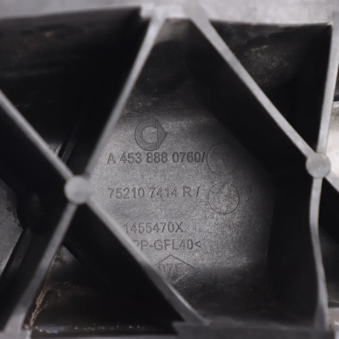 W453 Front Bumper Reinforcement Bracket Bar to Smart ForTwo with Part number A4538880760 Smart ForTwo W453 Front Bumper Reinforcement Bracket Bar - SKU A4538880760 - Part number A4538880760