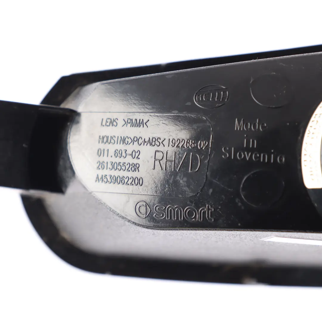 Smart C453 ForTwo Front Side Turn Signal Indicator Right O/S - SKU A4539062200-1 - Part number A4539062200