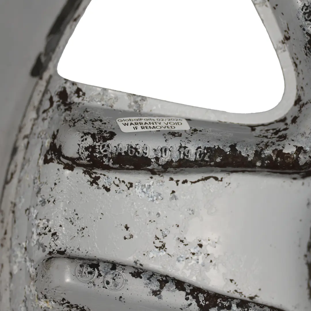 Mercedes Vito W639 Felga Aluminiowa 17" 7J ET:56 Srebrna - SKU A6394011902-1 - Numer Części A6394011902