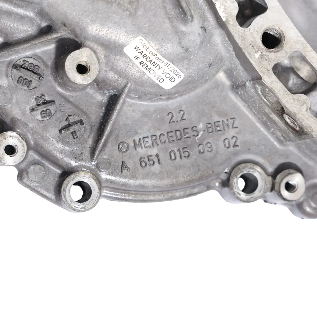 Osłona Obudowa Dekiel Rozrządu OM651 Diesel do Mercedes W204 o numerze A6510150902 Mercedes W204 Osłona Obudowa Dekiel Rozrządu OM651 Diesel - SKU A6510150902 - Numer Części A6510150902