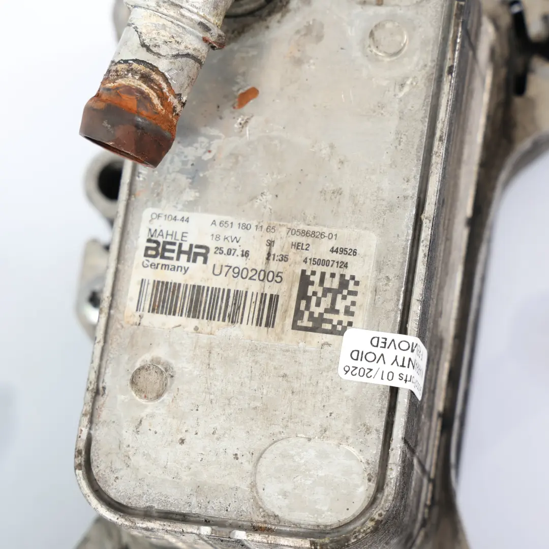 Mercedes W906 Refrigerador De Aceite Radiador Soporte Diesel - SKU A6511801310-2 - Número de pieza A6511801310