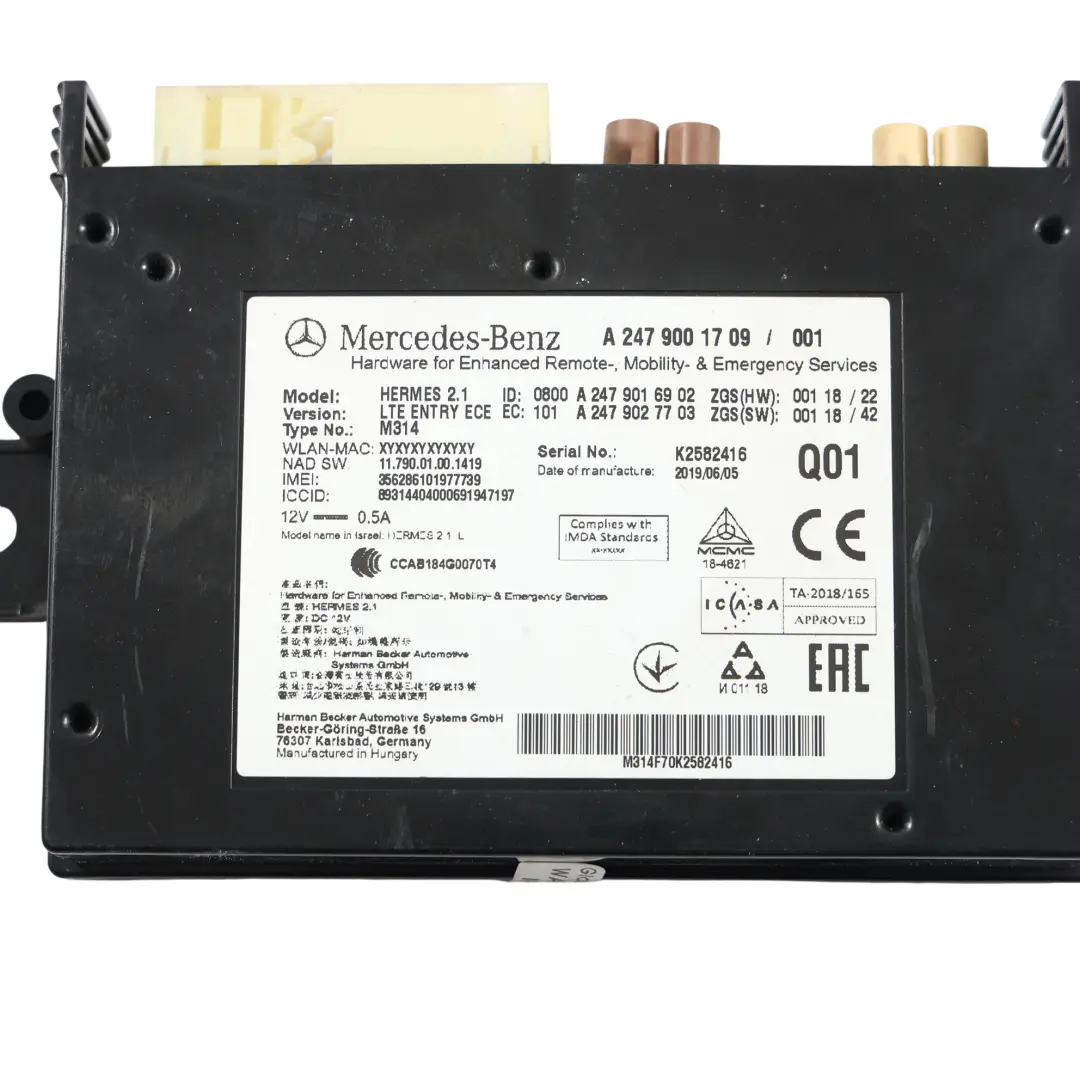 OM651.958 143HP Motor Kit ECU Automatica para Mercedes Sprinter W910 con número de pieza A6519003603 Mercedes Sprinter W910 OM651.958 143HP Motor Kit ECU Automatica - SKU A6519003603-3 - Número de pieza A6519003603