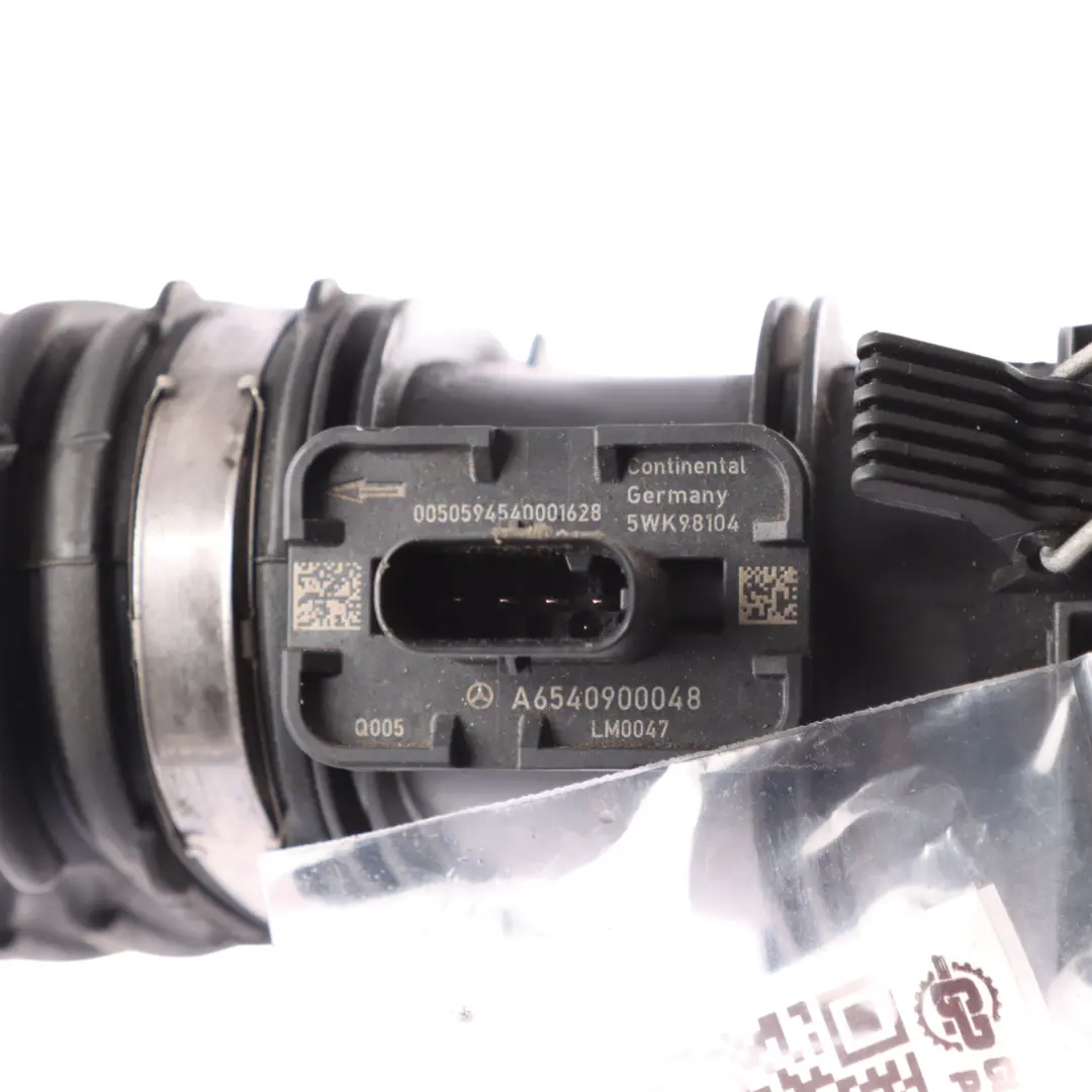 Mercedes W205 W213 OM654 Air Intake Duct Hose Pipe Channel Left N/S - SKU A6540901200-1 - Part number A6540901200