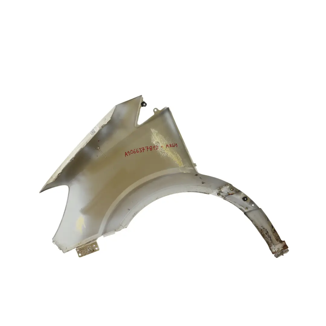 Mercedes Sprinter W906 Pannello Parafango anteriore destro Arctic White - 9147 - SKU A9066377819-ARW1 - Numero di parte A9066377819