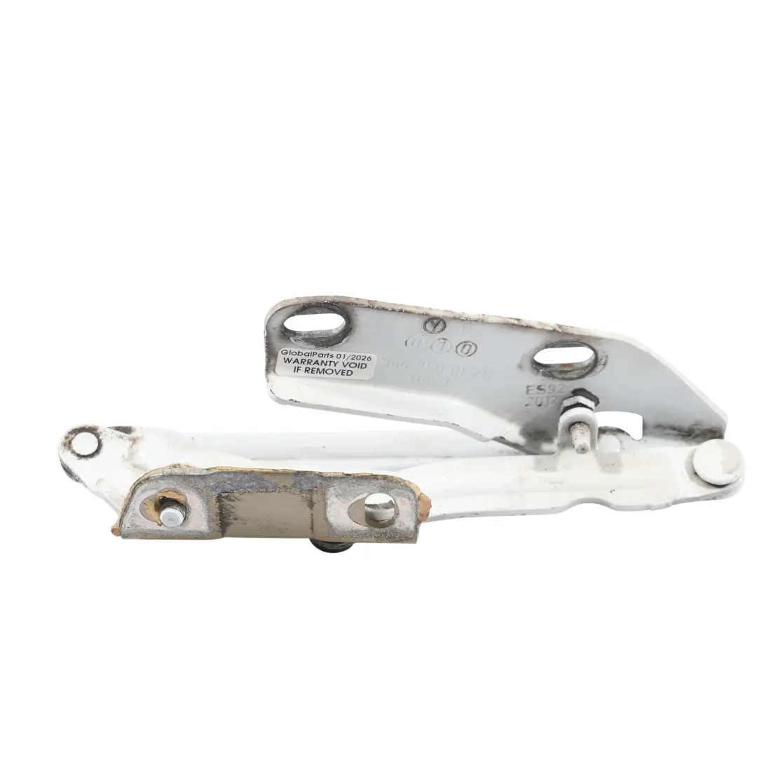 Fronthaube Motor Hauben Scharnier Rechts Arktisch Weiß - 9147 für Mercedes W906 mit Teilenummer A9067500121 Mercedes W906 Fronthaube Motor Hauben Scharnier Rechts Arktisch Weiß - 9147 - SKU A9067500121-ARW - Teilenummer A9067500121