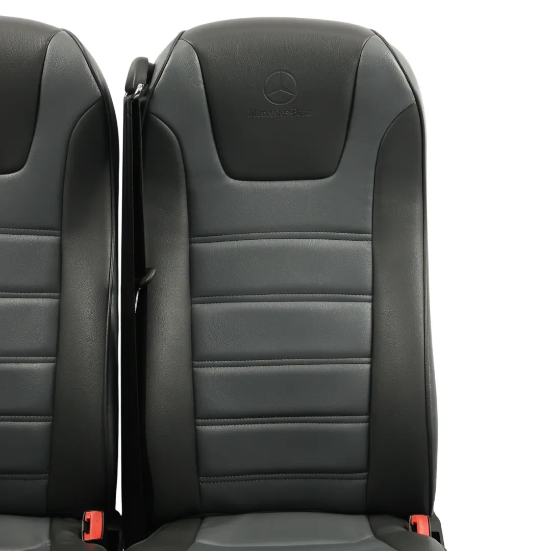 2/3/5 Row Double Seats Leather Black Left N/S to Mercedes W906 Rear with Part number A9069501000 Mercedes W906 Rear 2/3/5 Row Double Seats Leather Black Left N/S - SKU A9069501000 - Part number A9069501000