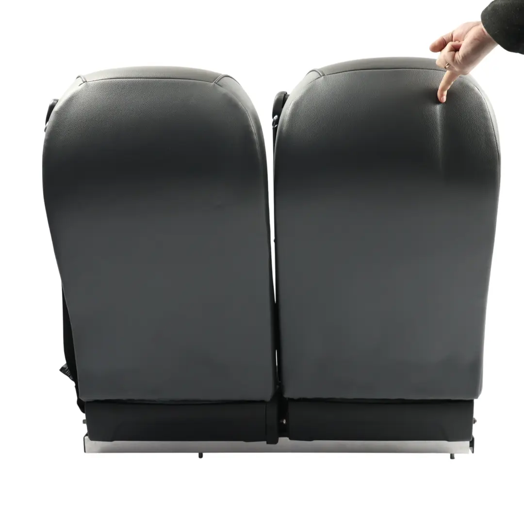 4rd Row Double Seats Leather Black Left N/S to Mercedes W906 Rear with Part number A9069501600 Mercedes W906 Rear 4rd Row Double Seats Leather Black Left N/S - SKU A9069501600 - Part number A9069501600