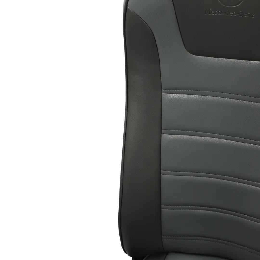 Mercedes W906 Hinten 4. Reihe Doppelsitze Leder Schwarz Links - SKU A9069501600 - Teilenummer A9069501600