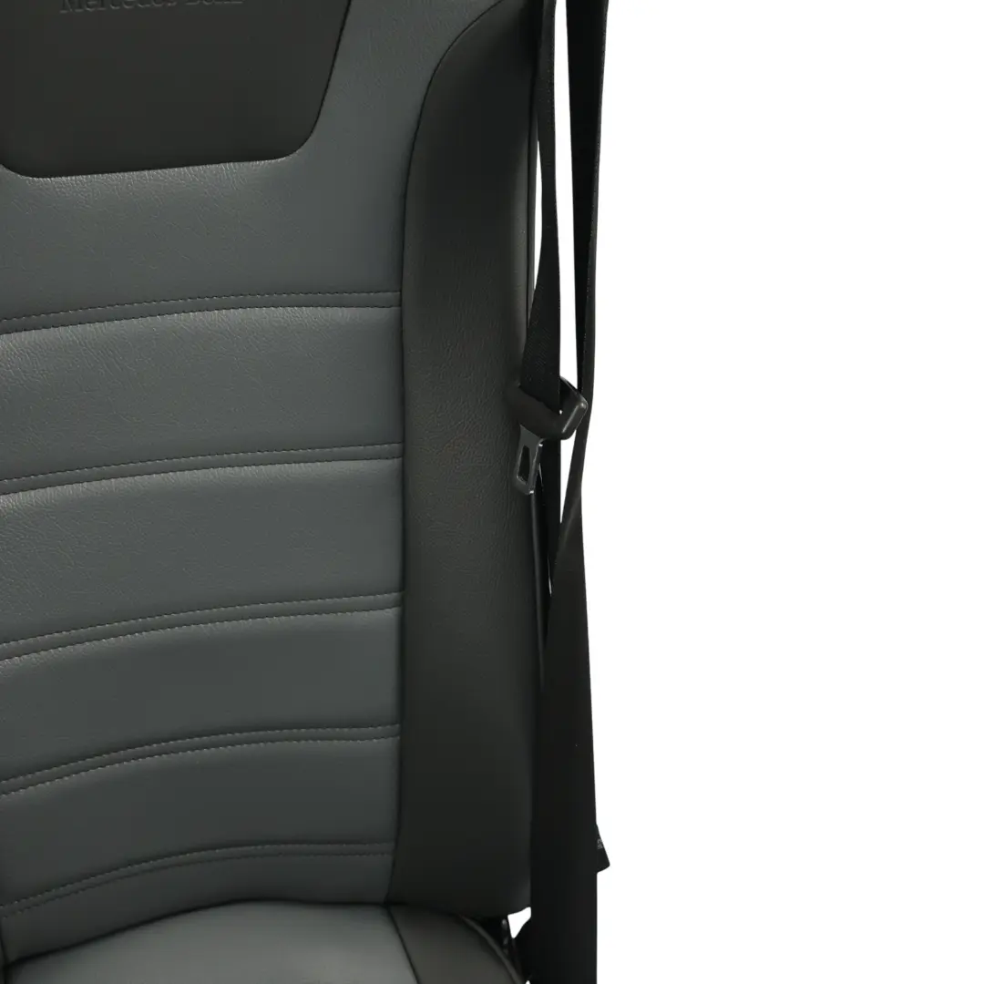 4rd Row Double Seats Leather Black Left N/S to Mercedes W906 Rear with Part number A9069501600 Mercedes W906 Rear 4rd Row Double Seats Leather Black Left N/S - SKU A9069501600 - Part number A9069501600