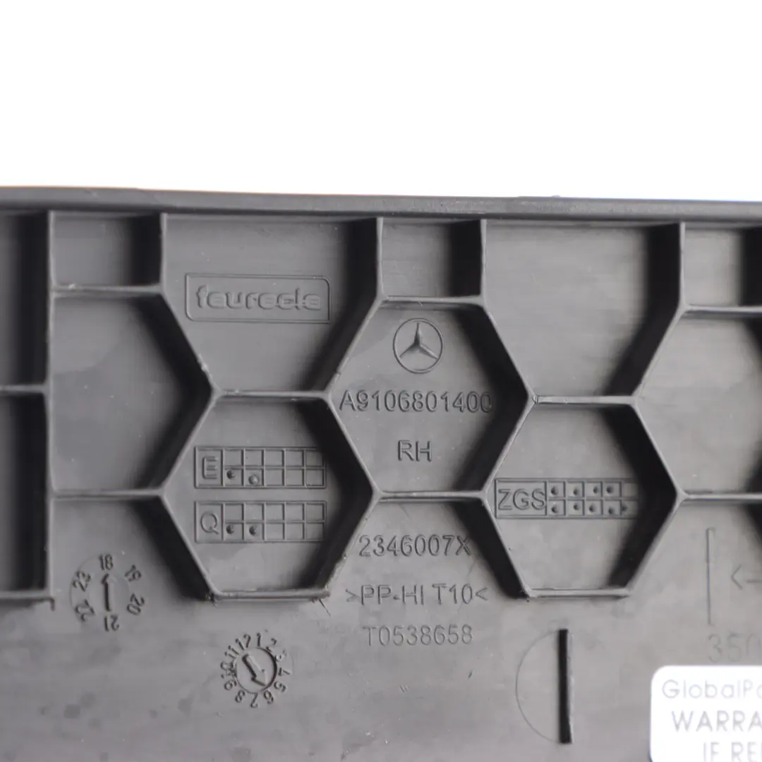 W907 Instrument Cluster Dashboard Trim Right O/S to Mercedes Sprinter with Part number A9106801400 Mercedes Sprinter W907 Instrument Cluster Dashboard Trim Right O/S - SKU A9106801400 - Part number A9106801400