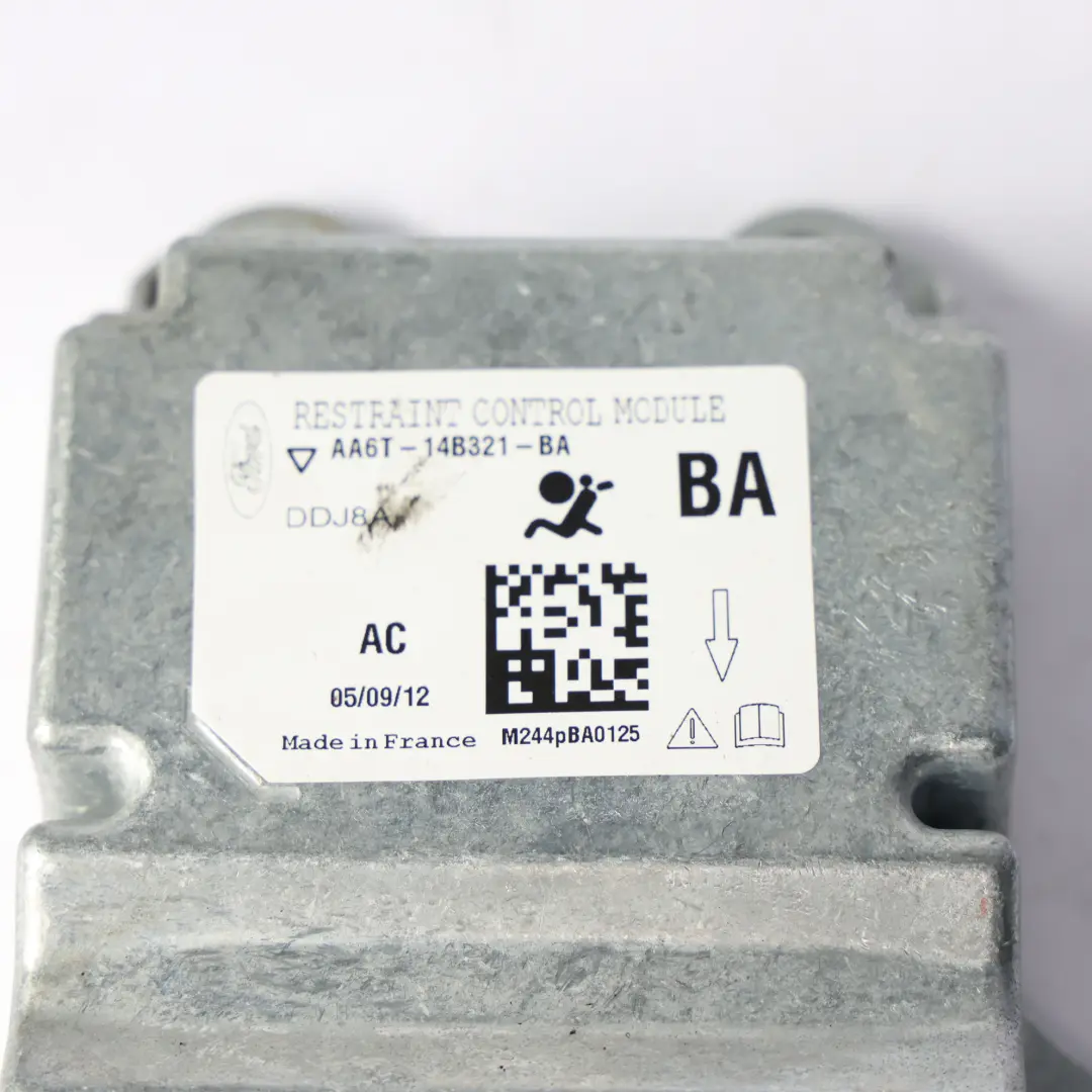 Ford Fiesta Mk7 VI Air Modul ECU Modul Steuergerät SRS - SKU AA6T-14B321-BA - Teilenummer AA6T-14B321-BA