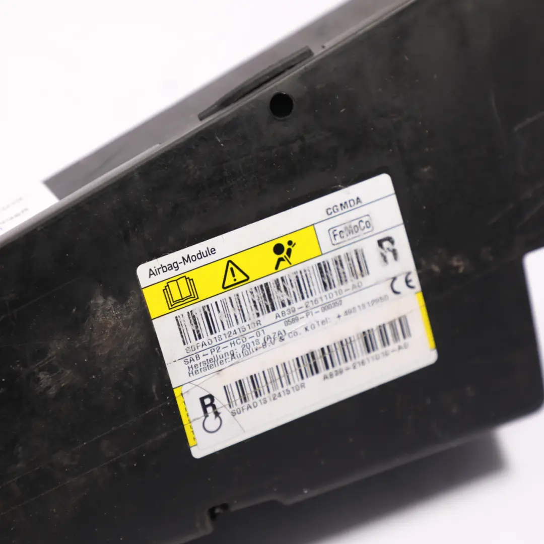 Mk5 Safety Module Unit Front Right O/S to Ford Ranger with Part number AB39-21611D10-AD Ford Ranger Mk5 Safety Module Unit Front Right O/S - SKU AB39-21611D10-AD - Part number AB39-21611D10-AD