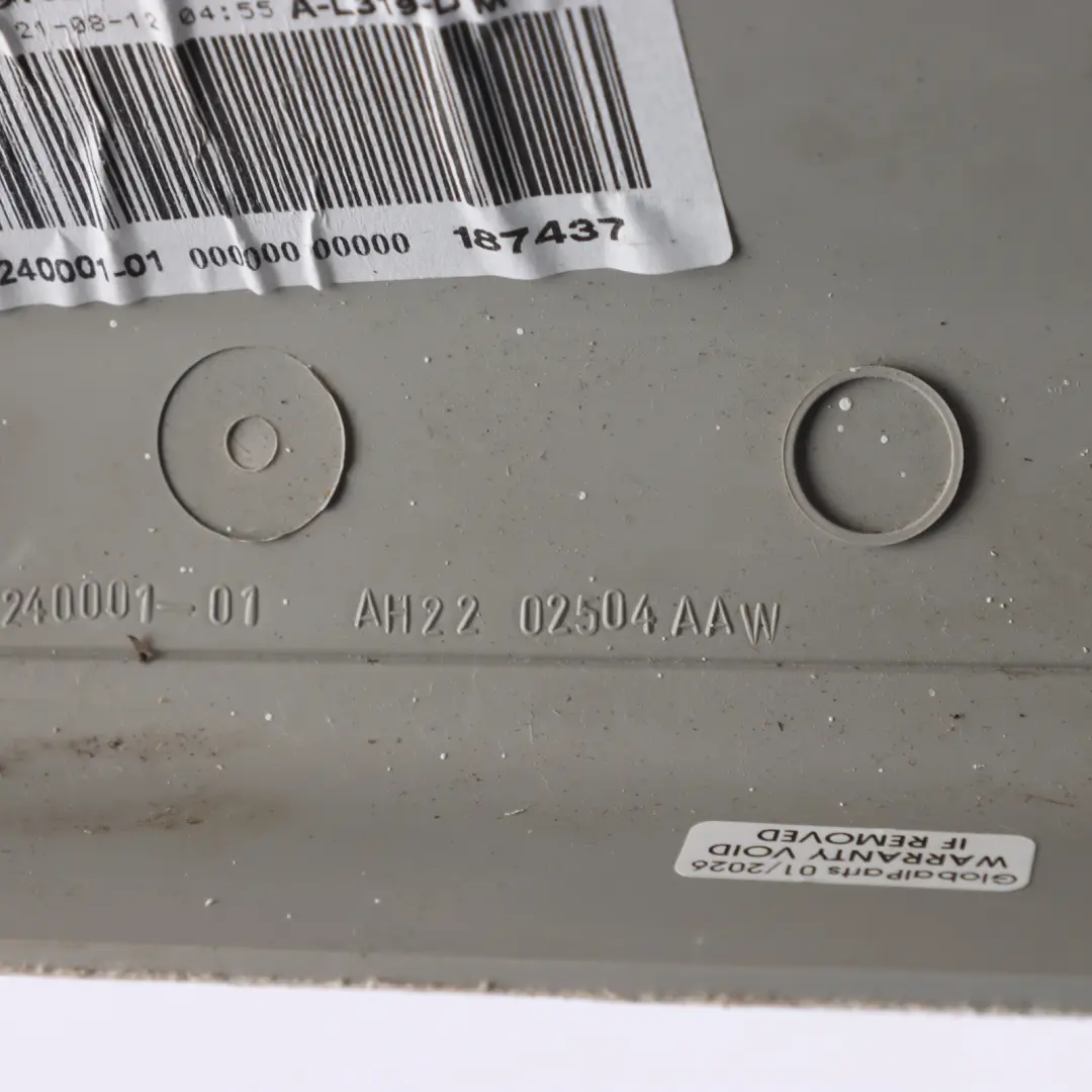 A-Pillar Cover Panel Strip Right O/S Grey to Land Rover Discovery 4 with Part number AH22-02504-AAW Land Rover Discovery 4 A-Pillar Cover Panel Strip Right O/S Grey - SKU AH22-02504-AAW - Part number AH22-02504-AAW