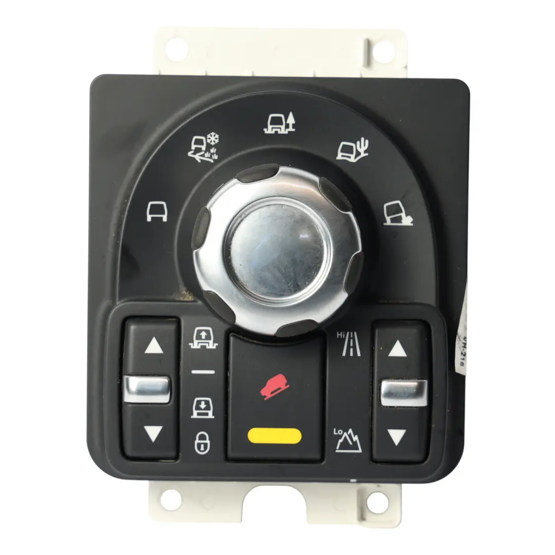 Suspension Switch Panel to Land Rover Discovery 4 L319 Drive Terrain with Part number AH22-14B596-AC Land Rover Discovery 4 L319 Drive Terrain Suspension Switch Panel - SKU AH22-14B596-AC - Part number AH22-14B596-AC